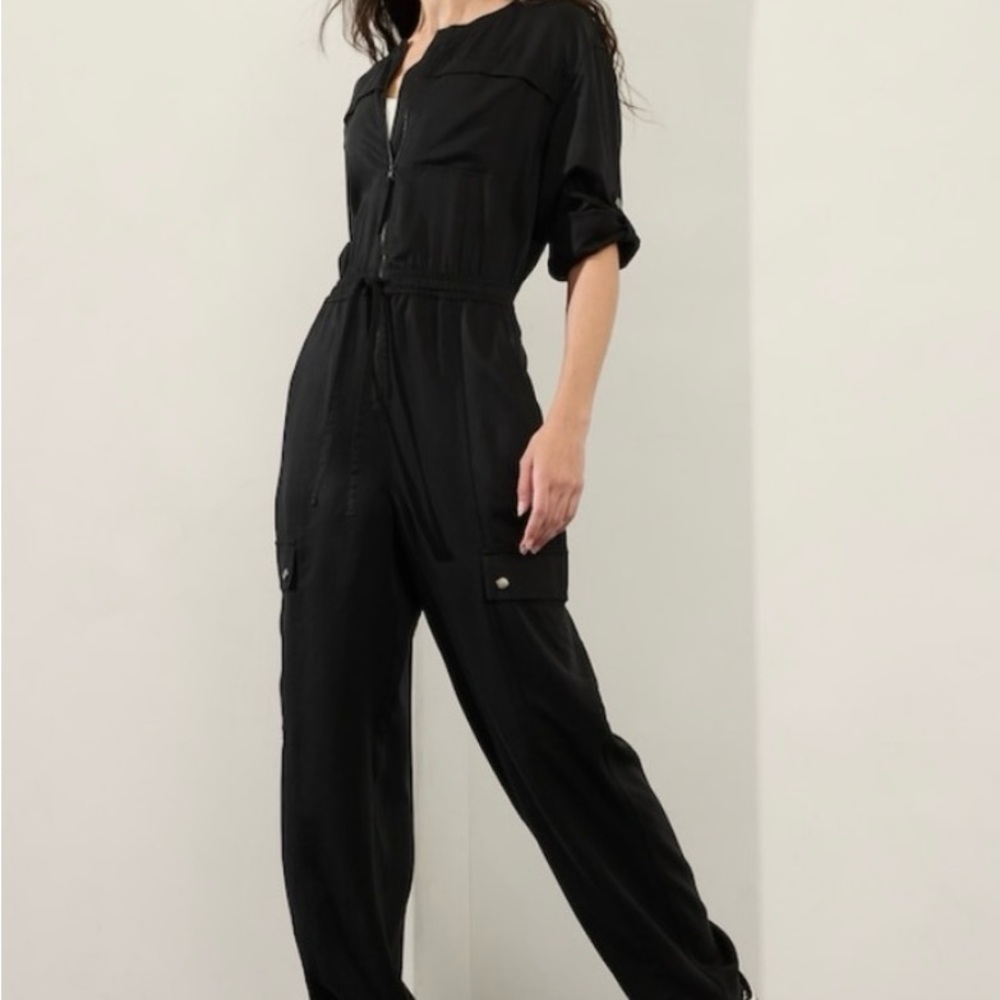 Athleta Black Jumpsuit